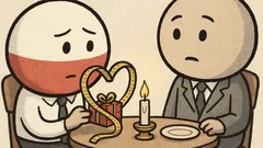 Dowcip: Walentynki u kolegi, wieczór względnie udany